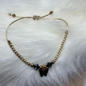 beautiful bracelet made with thread